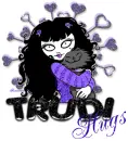 Trudi-kitty hugs