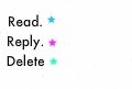 Read reply delete