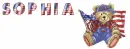 USA Bear - Sophia