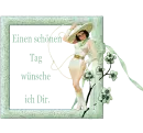Woman in the picture frame