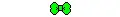 Green bow.