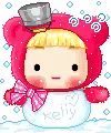 Girl/Snowman