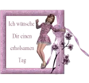 Woman in the picture frame