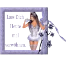 Woman in the picture frame