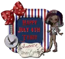 Happy 4Th Of July Tabby
