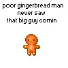 Gingerbread man