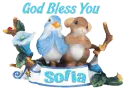 god bless you Sofia