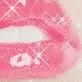 sparkly lips