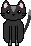 Dark Grey Kittie
