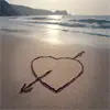 beach heart
