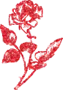 glitter rose