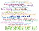 LIFE GOES ON