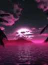 pink moon light