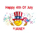 4th Of July Blinkie -Jane-