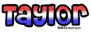 Red,White, & Blue Name -Taylor-