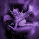 Purple Sleeping Faerie