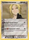 Full Metal Alchemist Pokemon Card