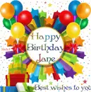 Jane (Mrs Kappy) Happy Birthday