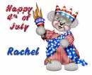 happy 4th july Rachel
