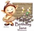 Happy birthday-Jane