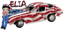 Betty Boop AND USA CAR.......ELIA