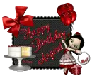  Happy Birthday Argent