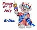 happy 4th july Erika