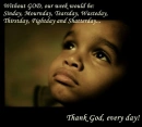 thank god