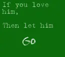 Let go