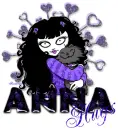 Anna kitty hugs