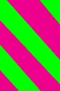 Pink and green