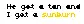 sunburn