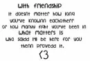friendship