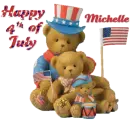 happy 4th july Michelle