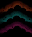 Dark Kawaii Clouds