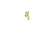 Goofy giraffe