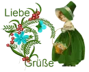 Woman flower