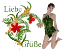 Woman flower