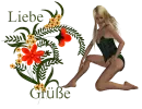 Woman flower