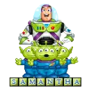 Buzz Lightyear Blinkie -Samantha-