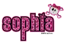 Pink & Punk Name -Sophia-