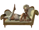 Woman in Armchair