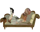 Woman in Armchair