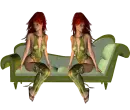 Woman in Armchair