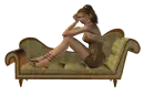 Woman in Armchair