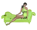 Woman in Armchair