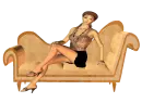 Woman in Armchair