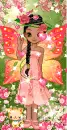 Doll with Hearts and Sparkles and Kitty