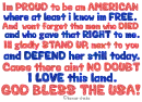 Beyonce - Proud to be an American lyrics