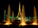 eiffel tower waterfall